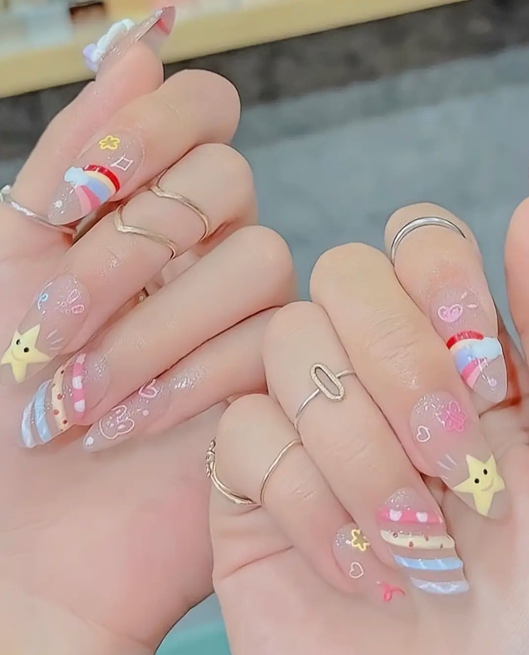 لاک ناخن دخترانه