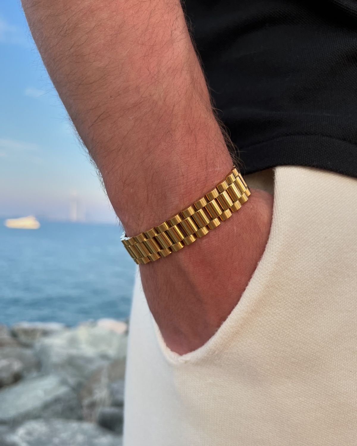 بنگل طلا مردانه