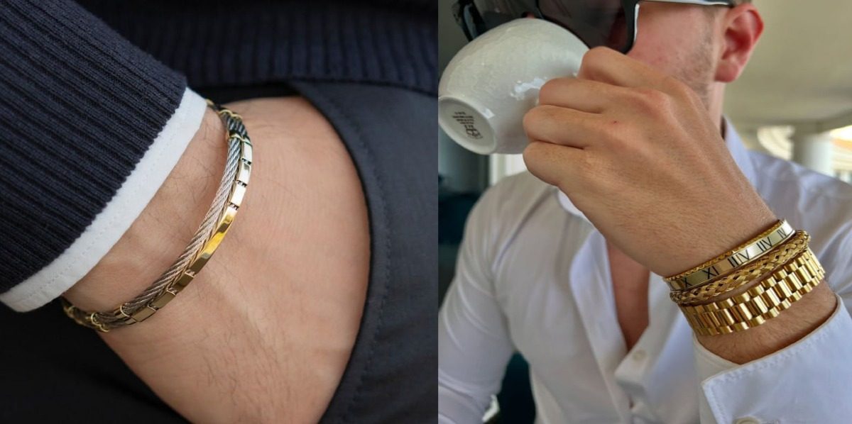 بنگل طلا مردانه