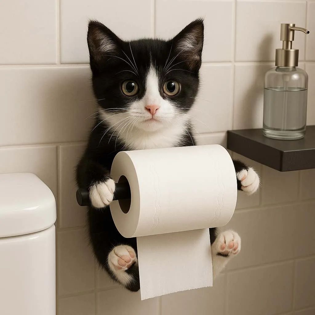 جا دستمال توالت لاکچری