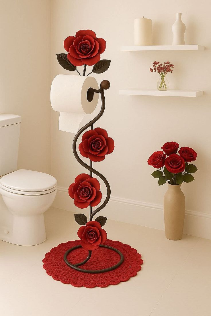 جا دستمال توالت لاکچری