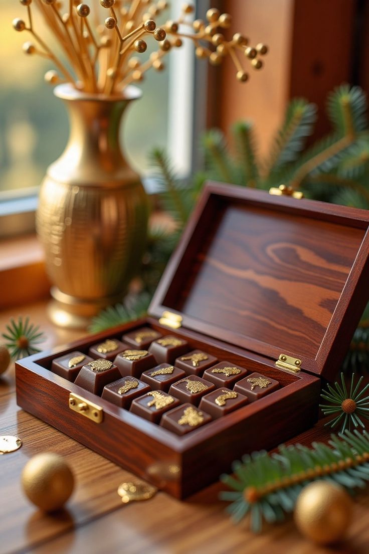 شکلات خوری چوبی