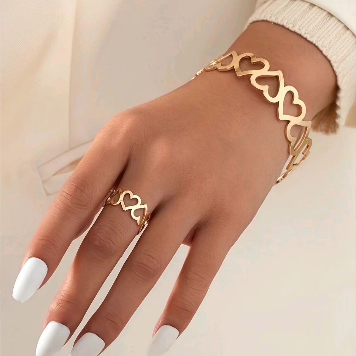 مدل انگشتر طلا بدون نگین شیک