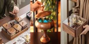 شکلات خوری چوبی