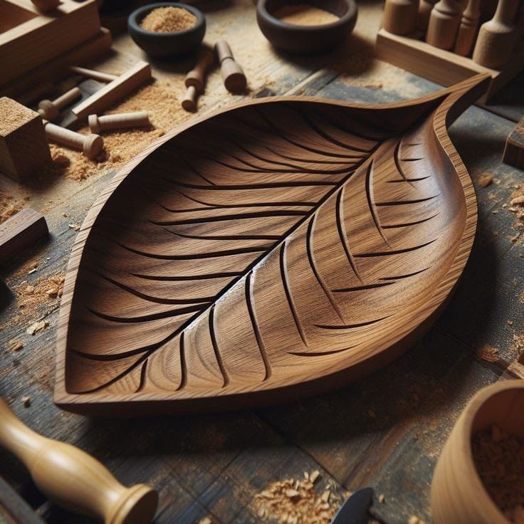 شکلات خوری چوبی