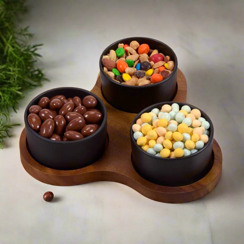 شکلات خوری چوبی