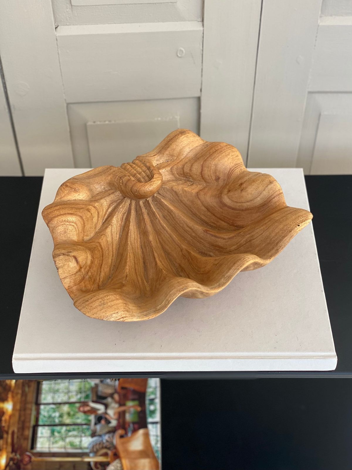 شکلات خوری چوبی