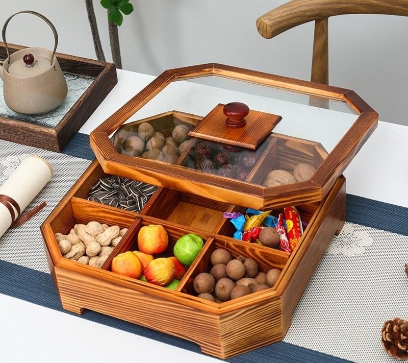 شکلات خوری چوبی