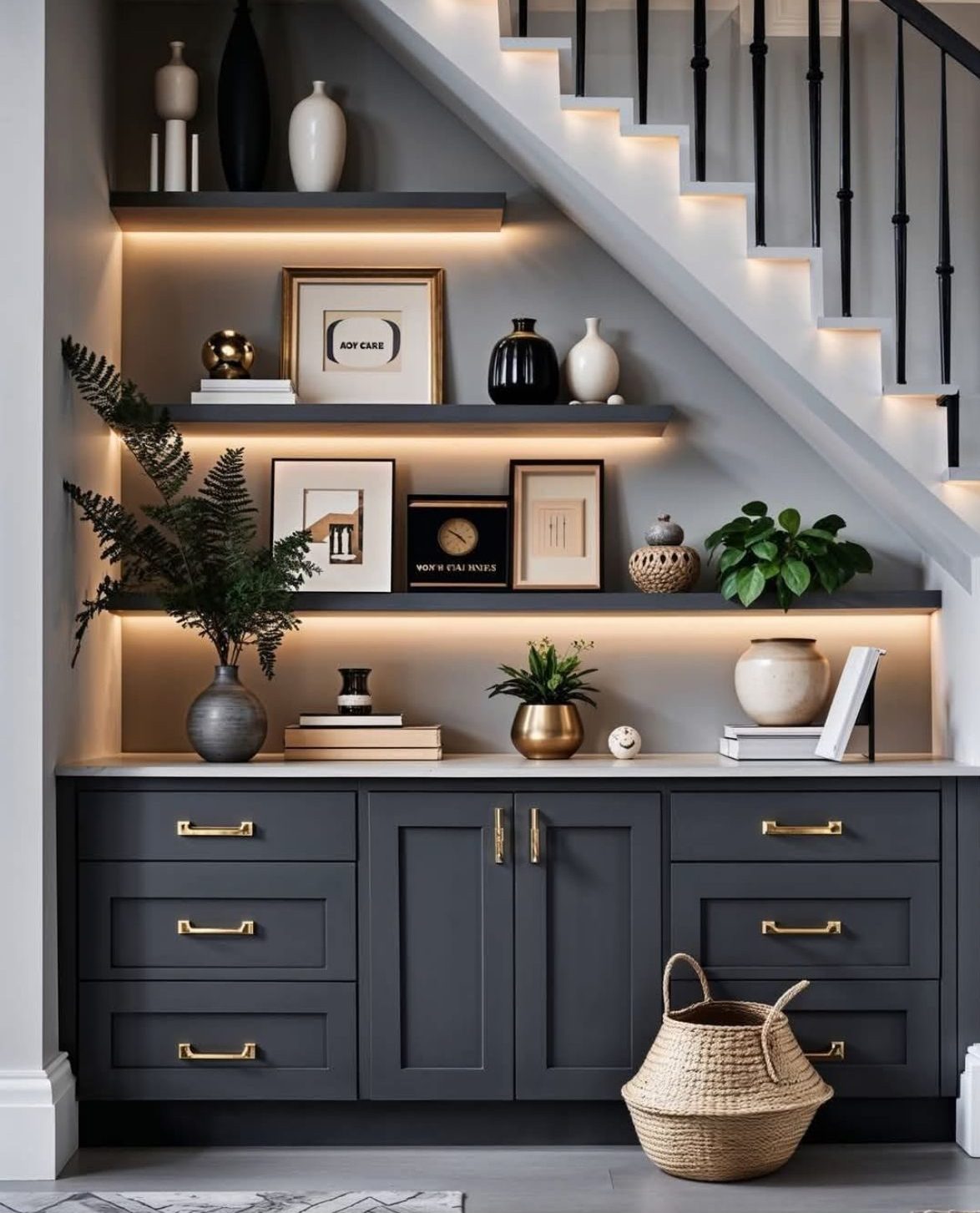 دکوری و ویترین پذیرایی توکار