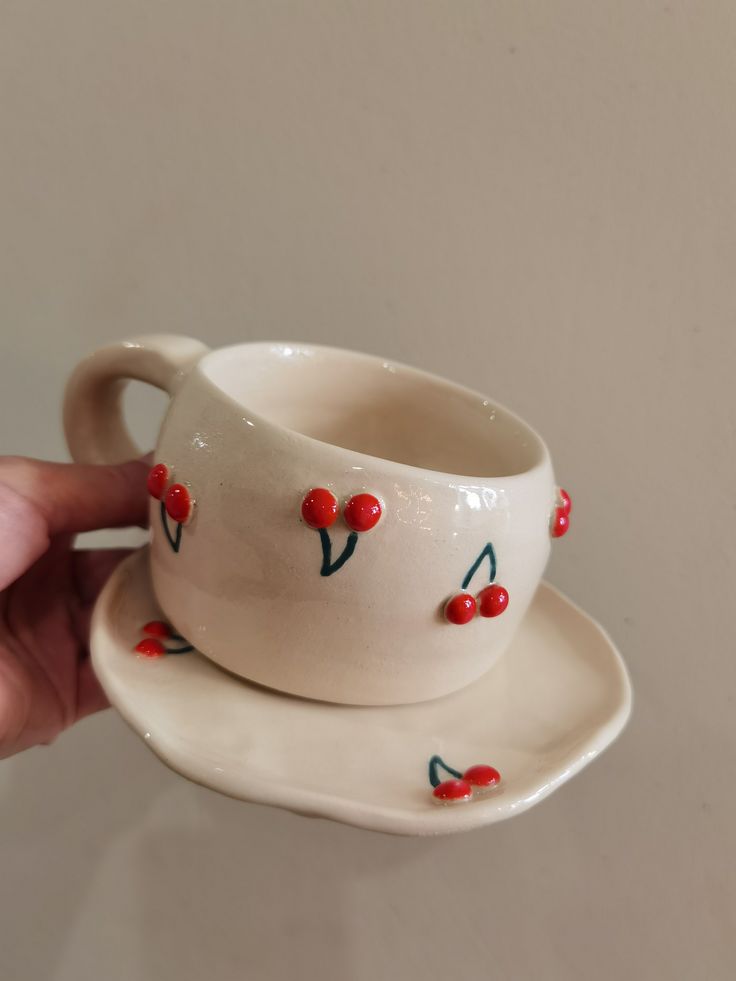 ظروف سرامیکی فانتزی با طرح میوه