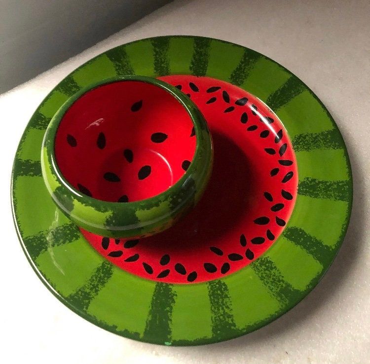 ظروف سرامیکی فانتزی با طرح میوه