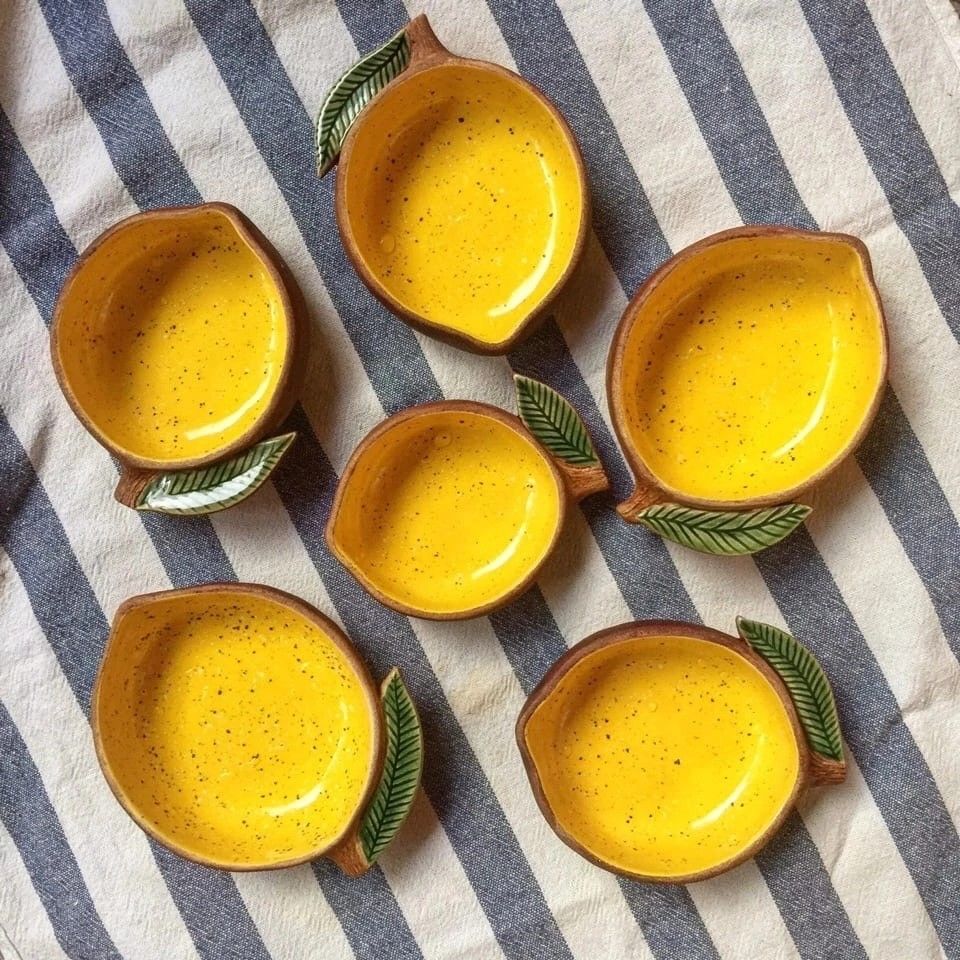 ظروف سرامیکی فانتزی با طرح میوه