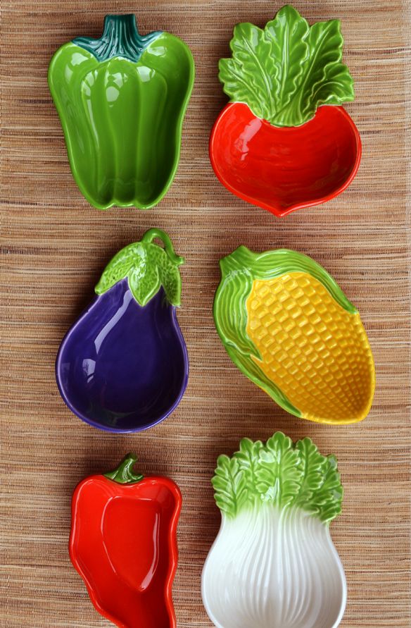 ظروف سرامیکی فانتزی با طرح میوه