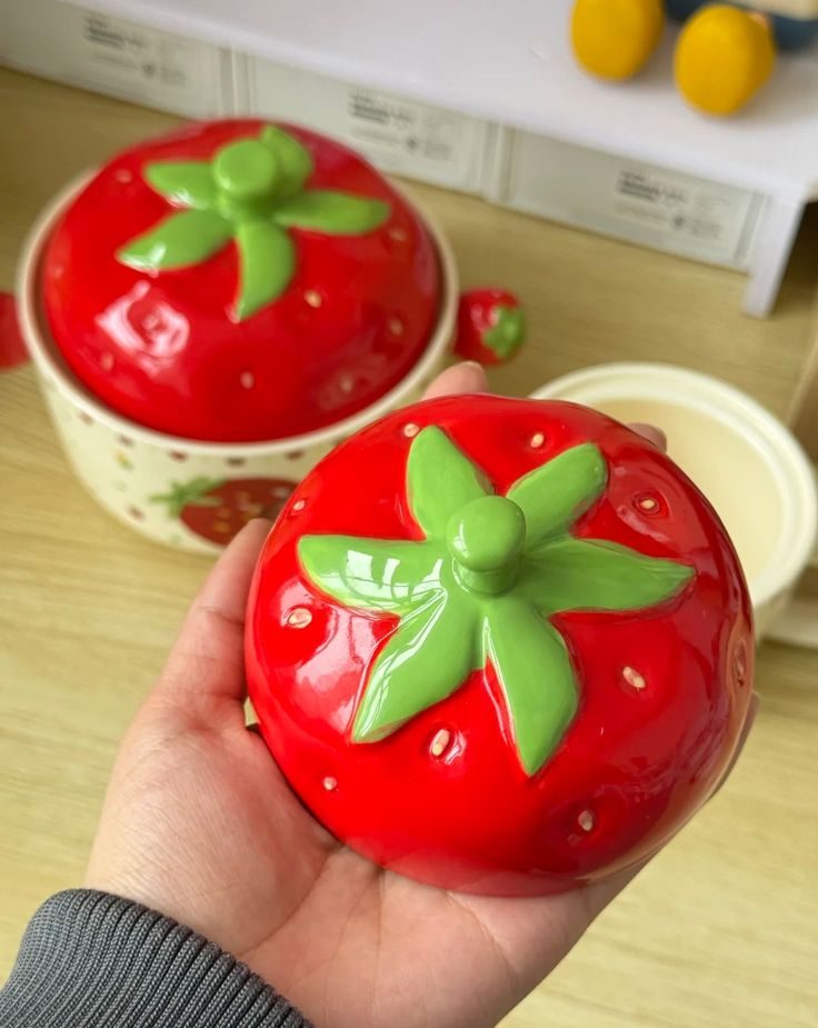 ظروف سرامیکی فانتزی با طرح میوه