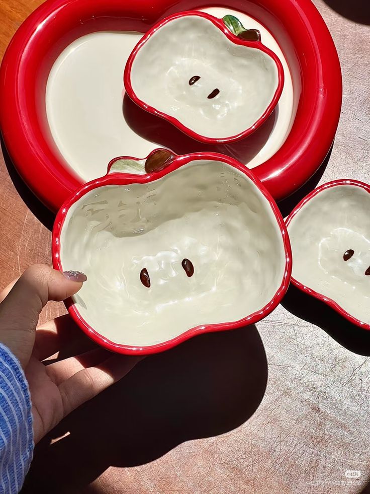 ظروف سرامیکی فانتزی با طرح میوه