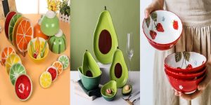 ظروف سرامیک فانتزی طرح میوه