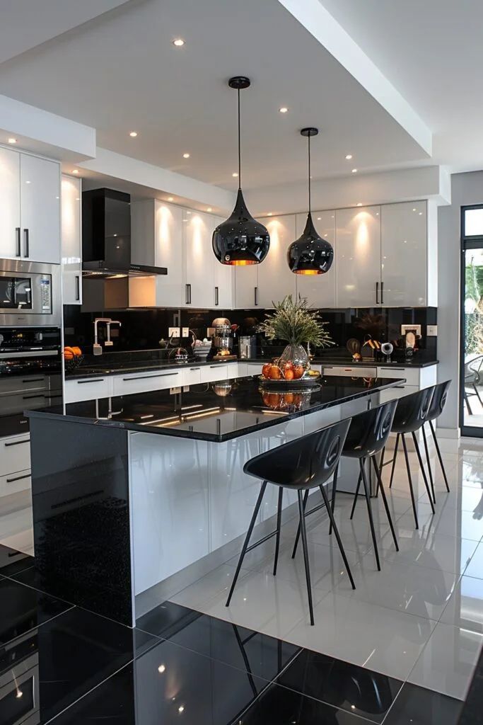 لوستر و چراغ آویز آشپزخانه