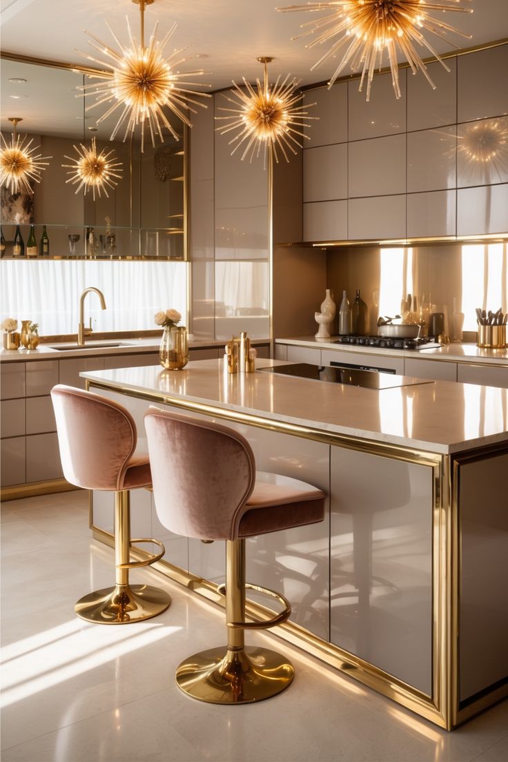 لوستر و چراغ آویز آشپزخانه