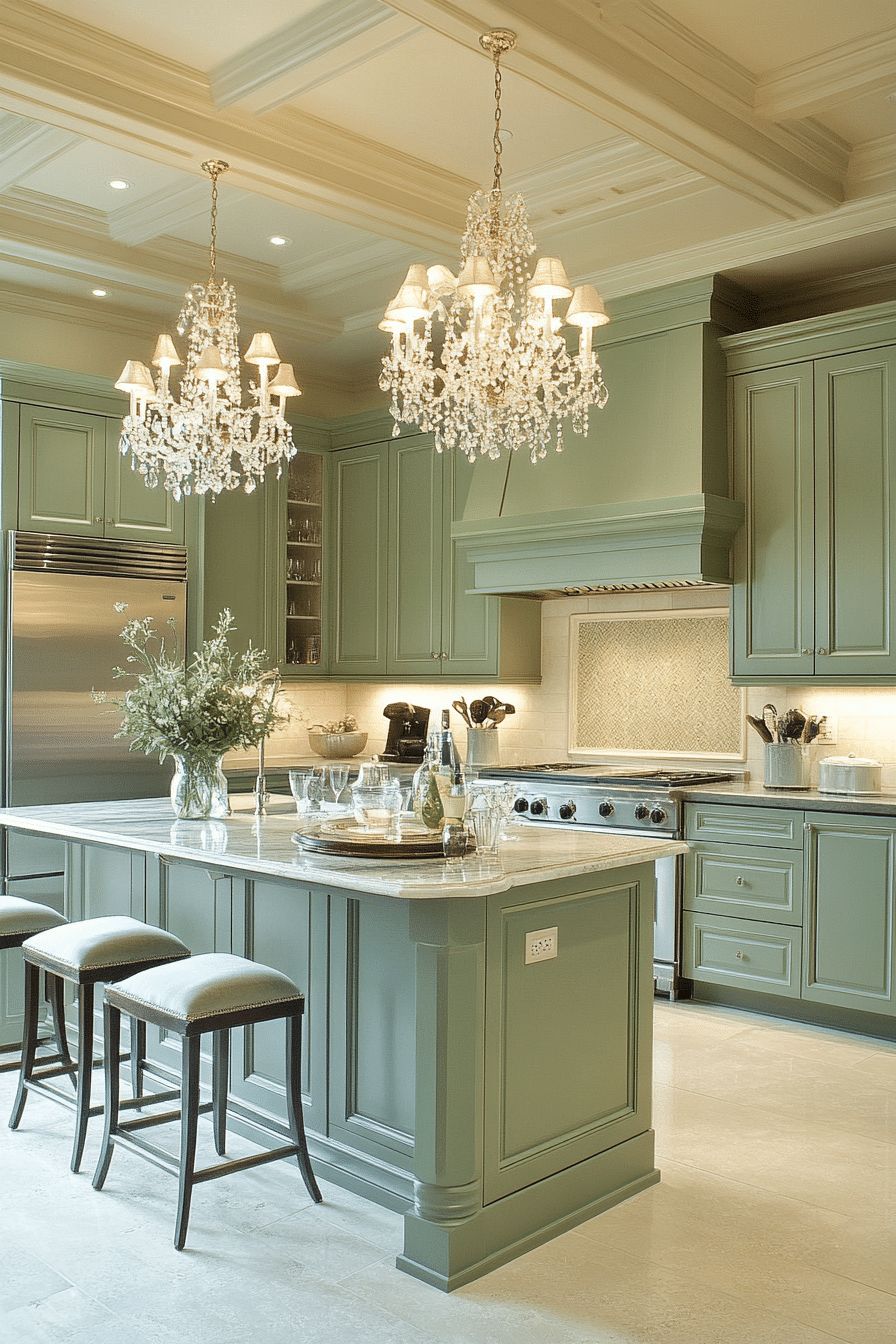 لوستر و چراغ آویز آشپزخانه