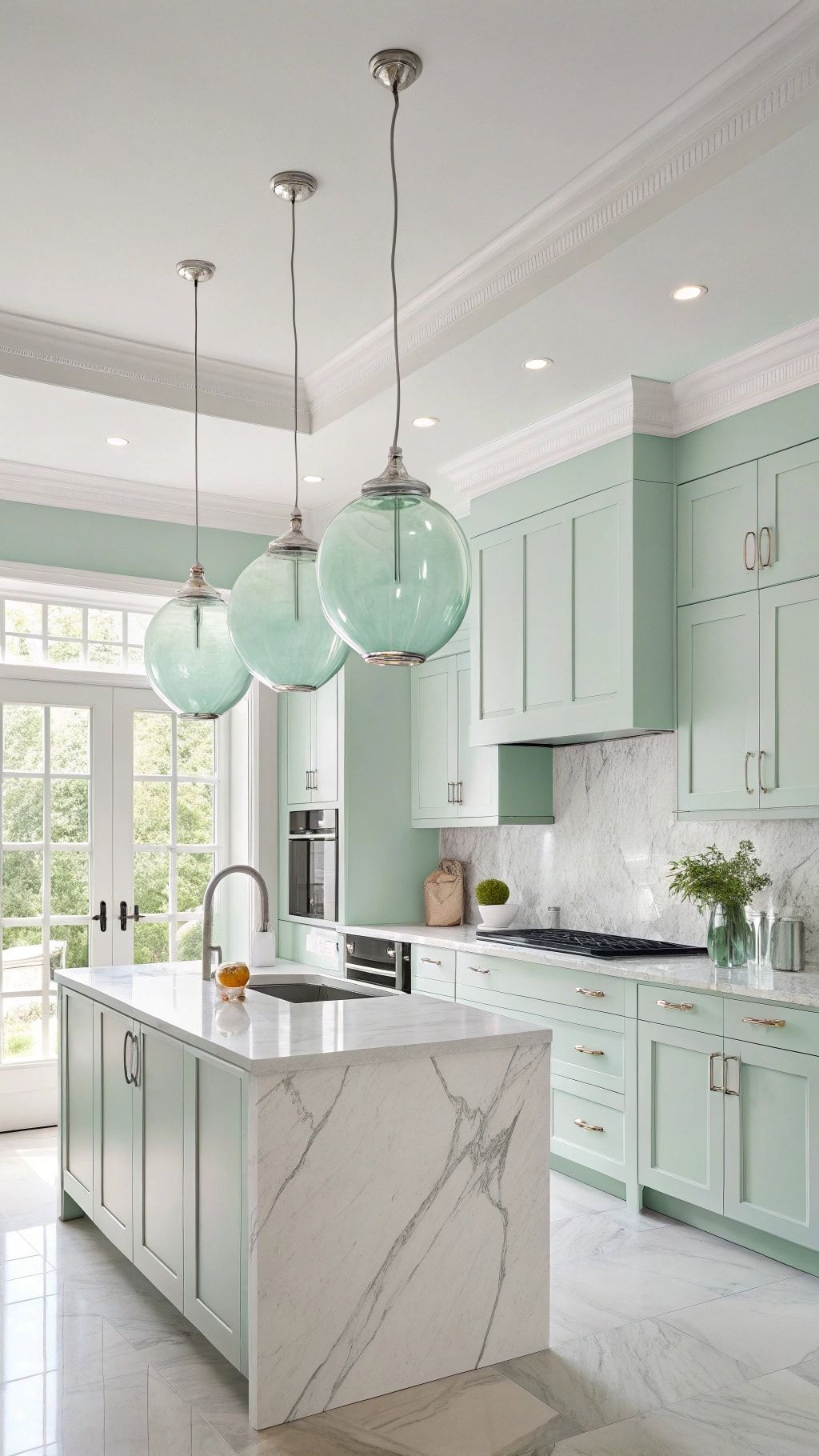 لوستر و چراغ آویز آشپزخانه