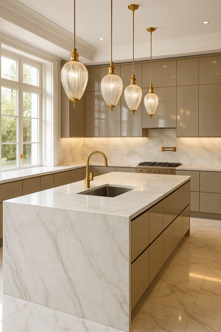 لوستر و چراغ آویز آشپزخانه