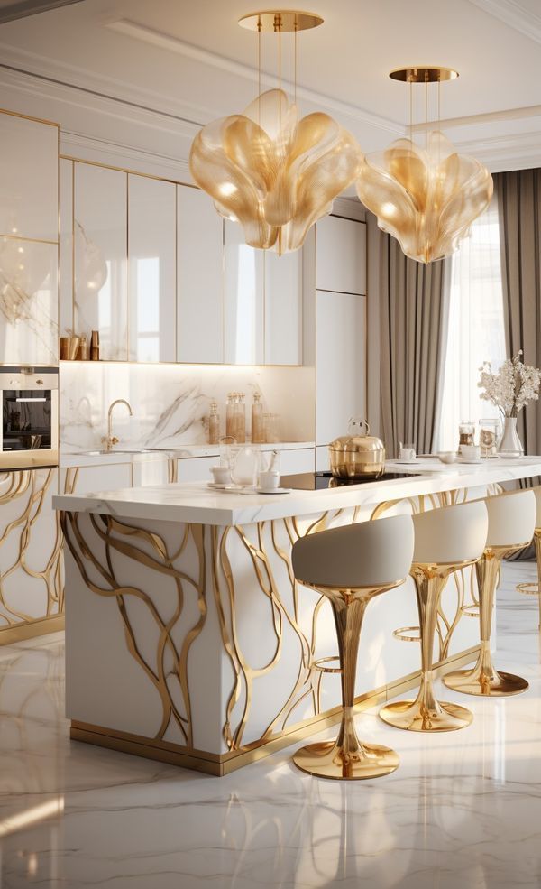 لوستر و چراغ آویز آشپزخانه