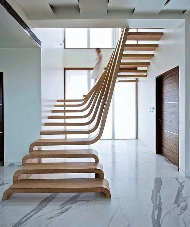 راه پله خلاقانه و جالب