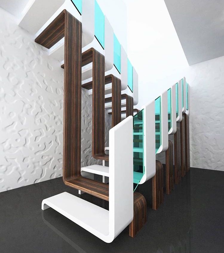 راه پله های خلاقانه جالب