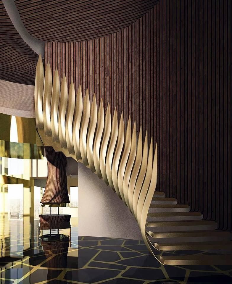 راه پله خلاقانه و جالب