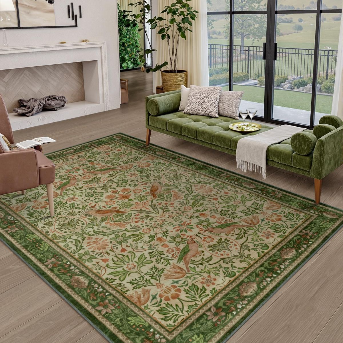 رنگ فرش برای پذیرایی