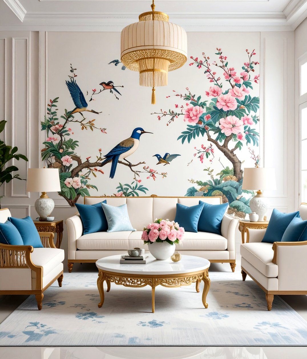 رنگ فرش برای پذیرایی