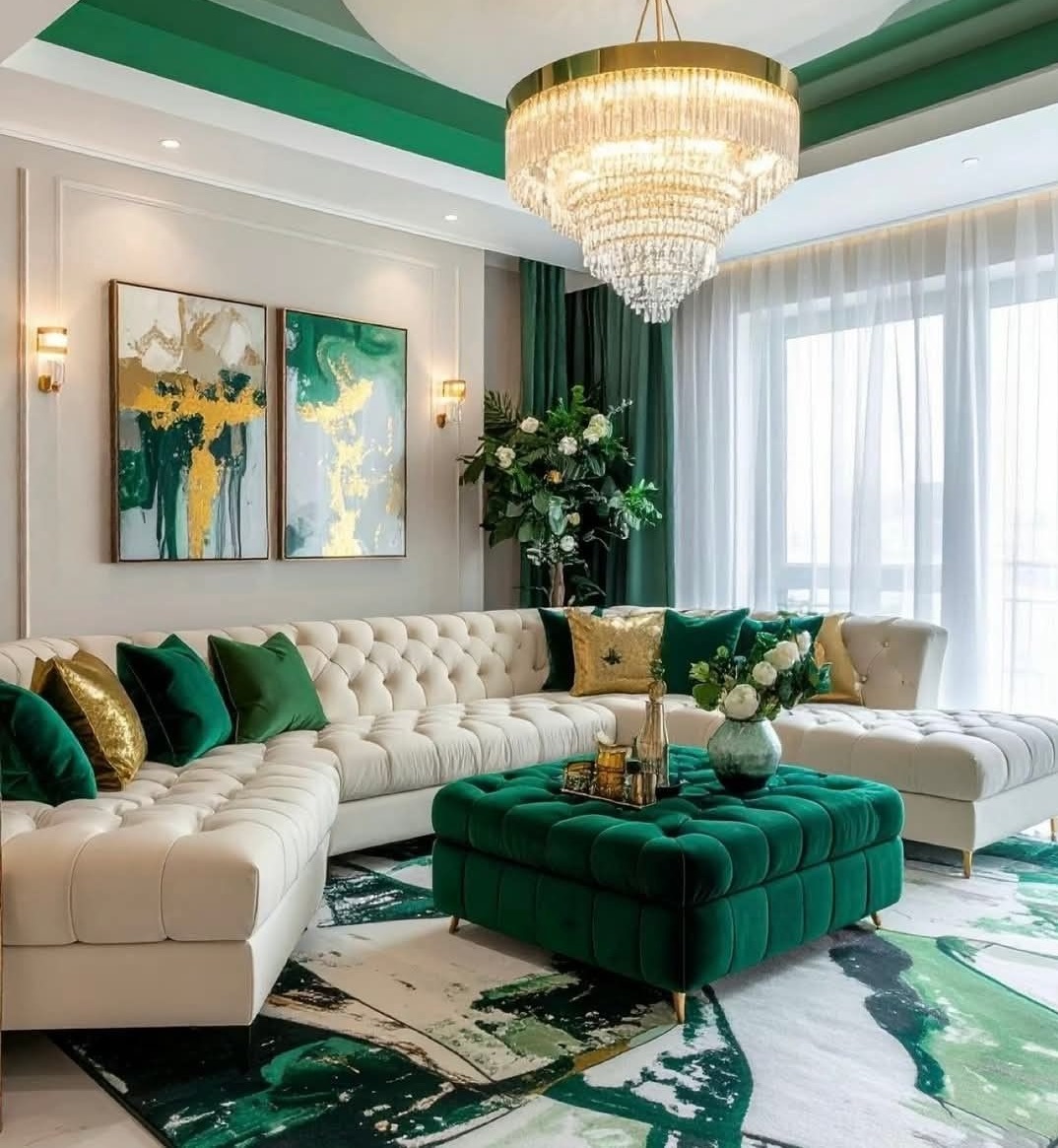 رنگ فرش برای پذیرایی