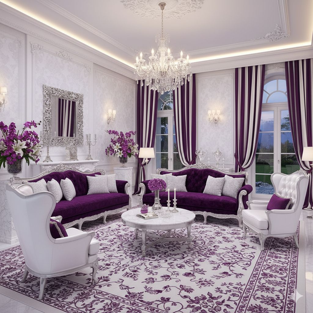 رنگ فرش برای پذیرایی