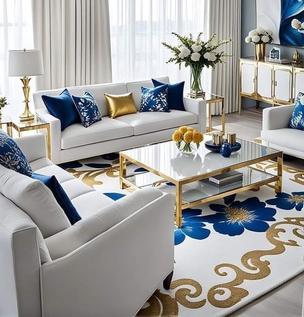 رنگ فرش برای پذیرایی