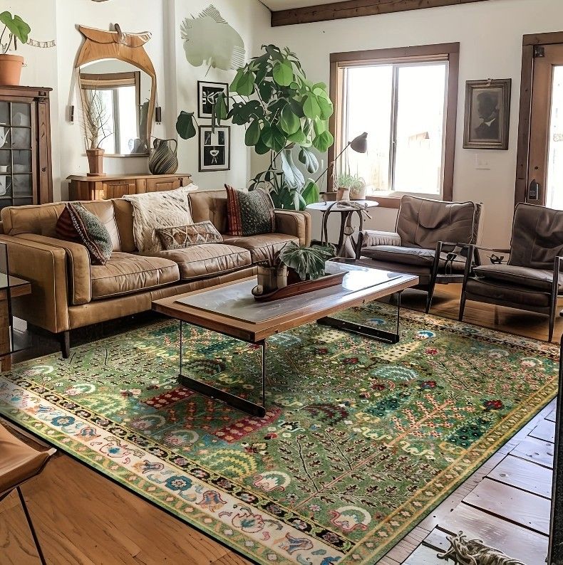 رنگ فرش برای پذیرایی