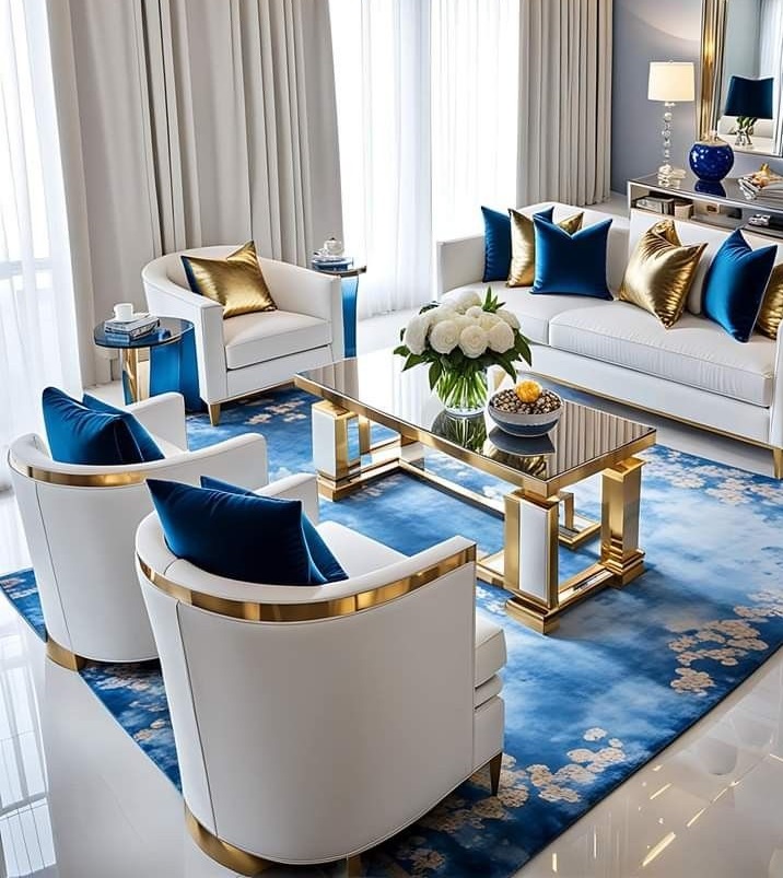 رنگ فرش برای پذیرایی