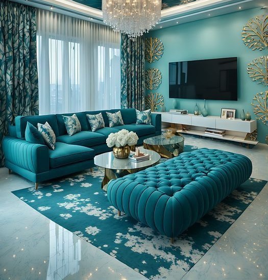 رنگ فرش برای پذیرایی