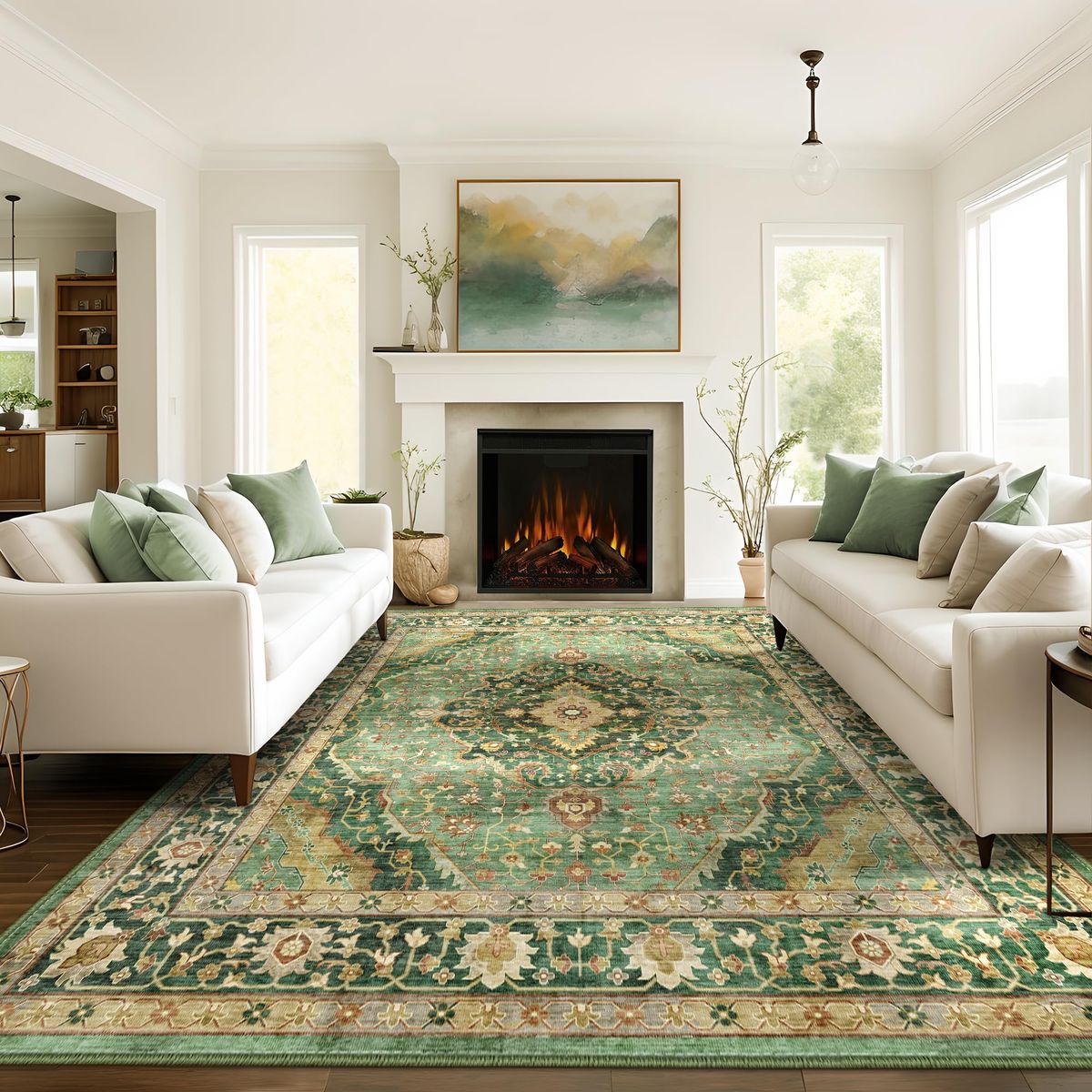 رنگ فرش برای پذیرایی