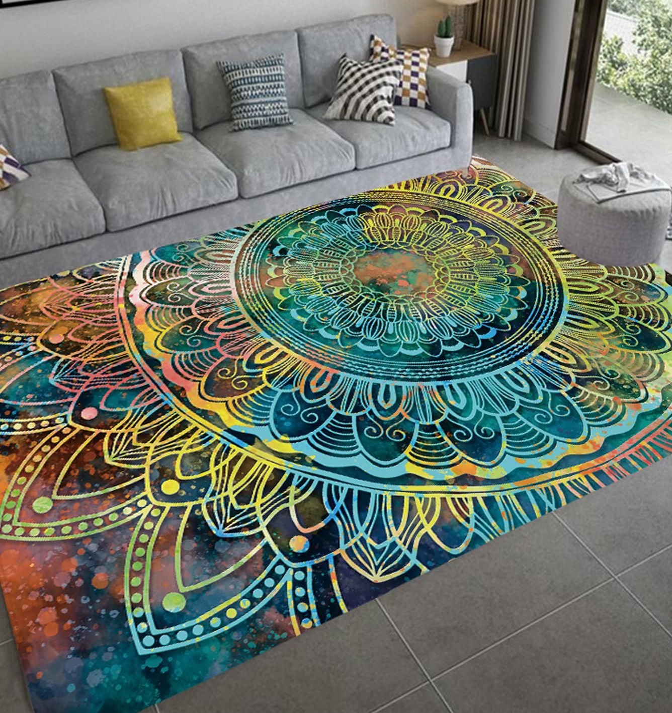 رنگ فرش برای پذیرایی