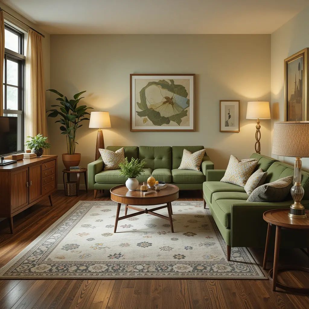 رنگ فرش برای پذیرایی