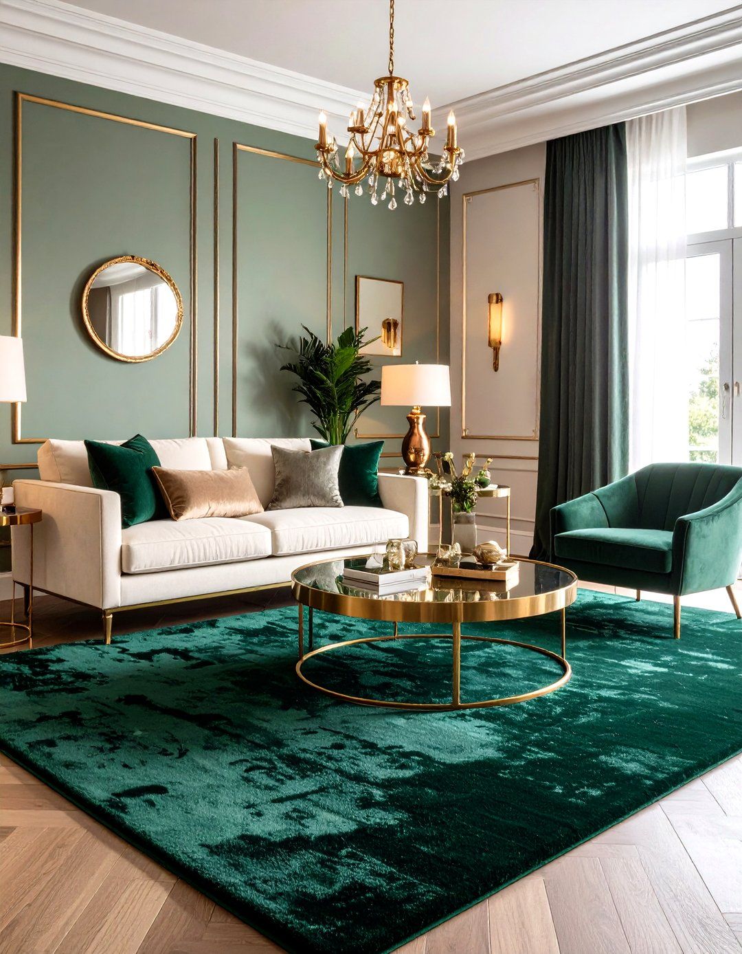 رنگ فرش برای پذیرایی