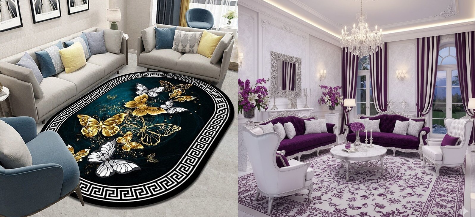 فرش برای پذیرایی