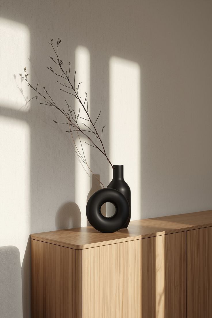 ست دکوری مینیمال مشکی