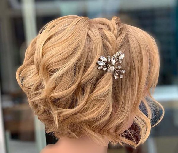 مدل موی کوتاه برای عروسی