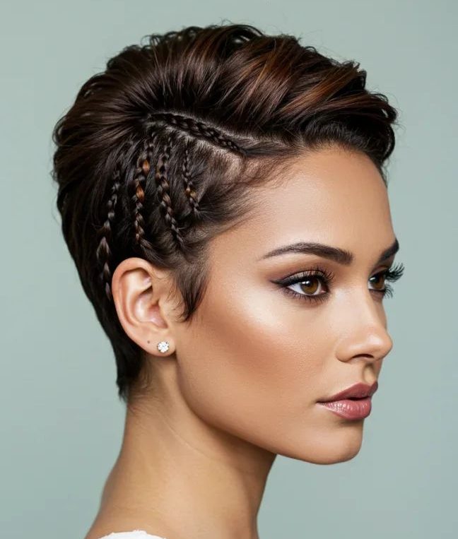 مدل موی کوتاه برای عروسی