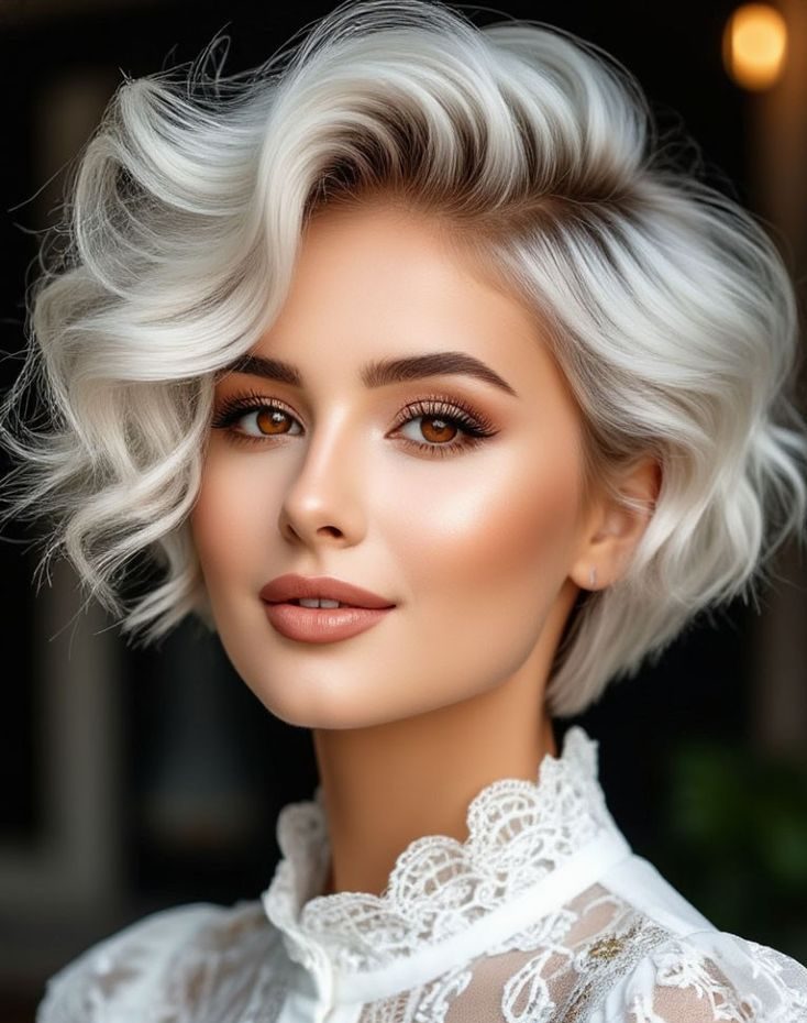 مدل موی کوتاه برای عروسی