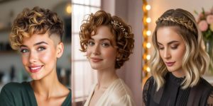 مدل موی کوتاه برای عروسی