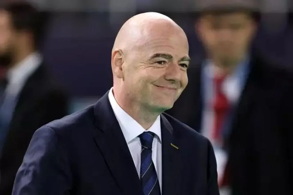 عکس اینفانتینو رئیس فیفا 