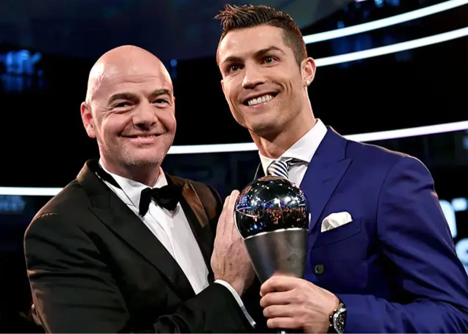 کریستیانو رونالدو و جیانی اینفانتینو 