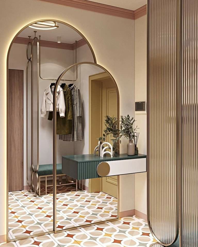 آینه قدی دکوراتیور